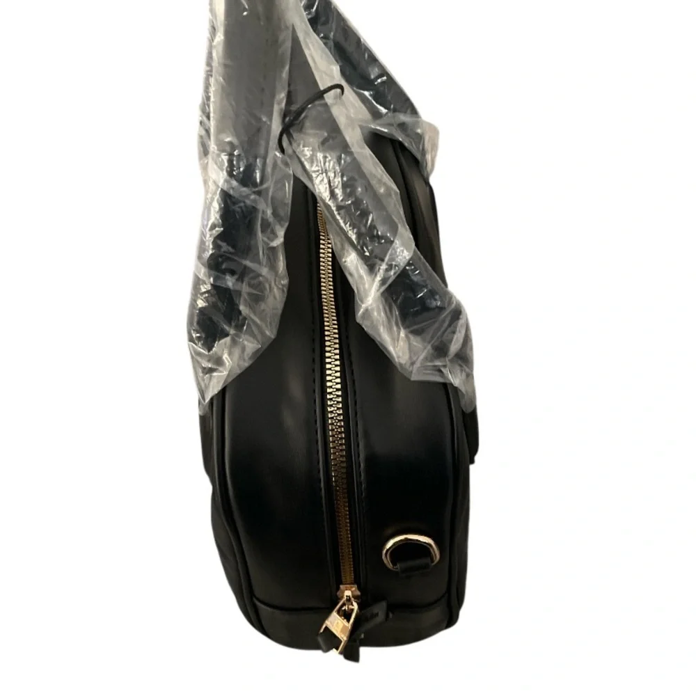 London Fog Black Satchel Bag